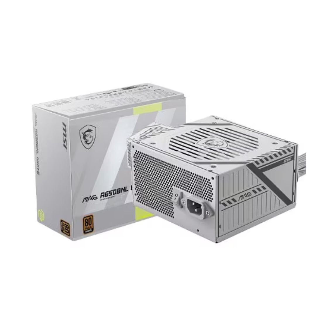 PSU MSI MAG A650BNL 80+ BRONZE WHITE